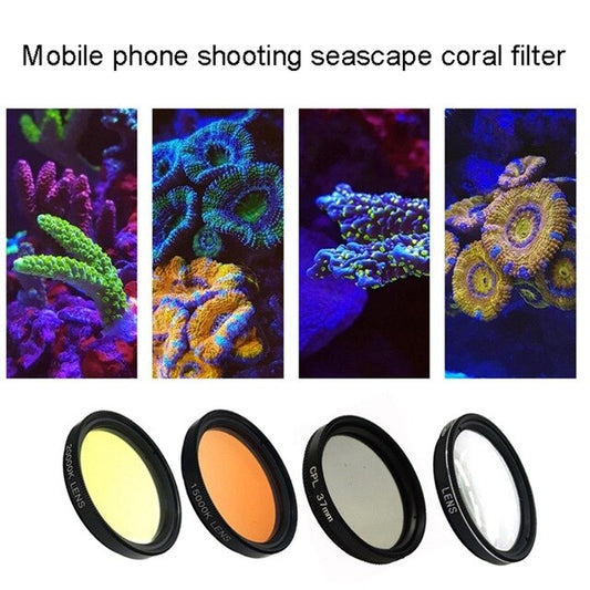 Blue Light Filter For Coral Removal In Aquarium
