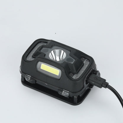 Outdoor Waterproof Sensor Head-Mounted LED Light