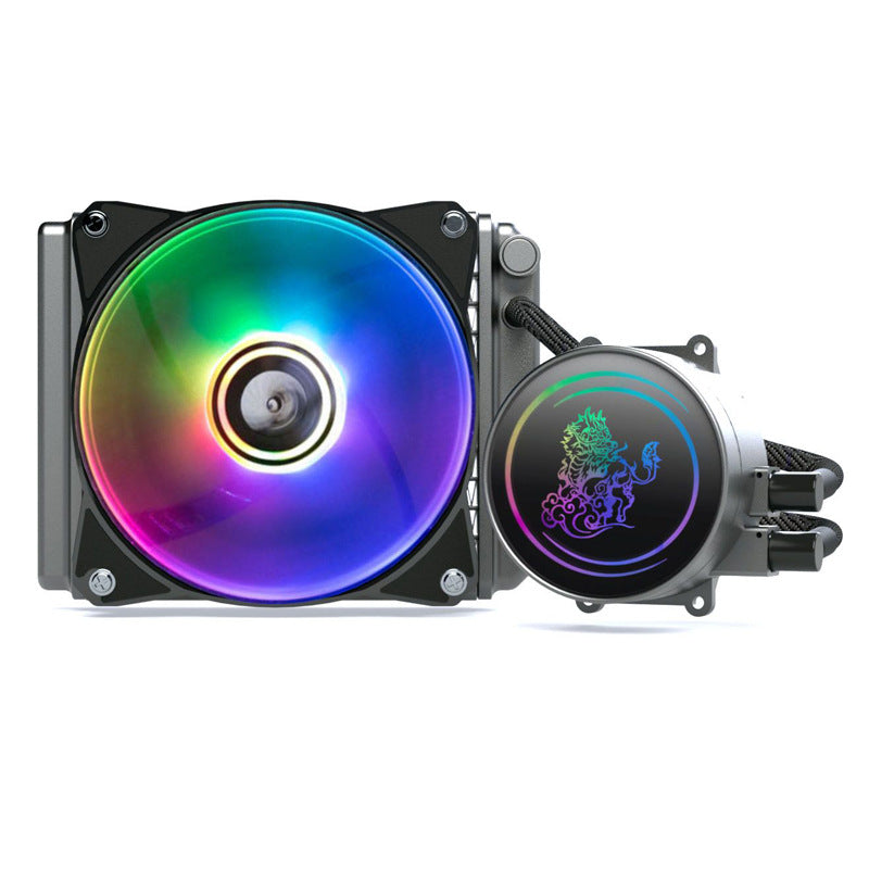 Kirin Computer CPU Water Cooling Radiator ARGB Fan 2