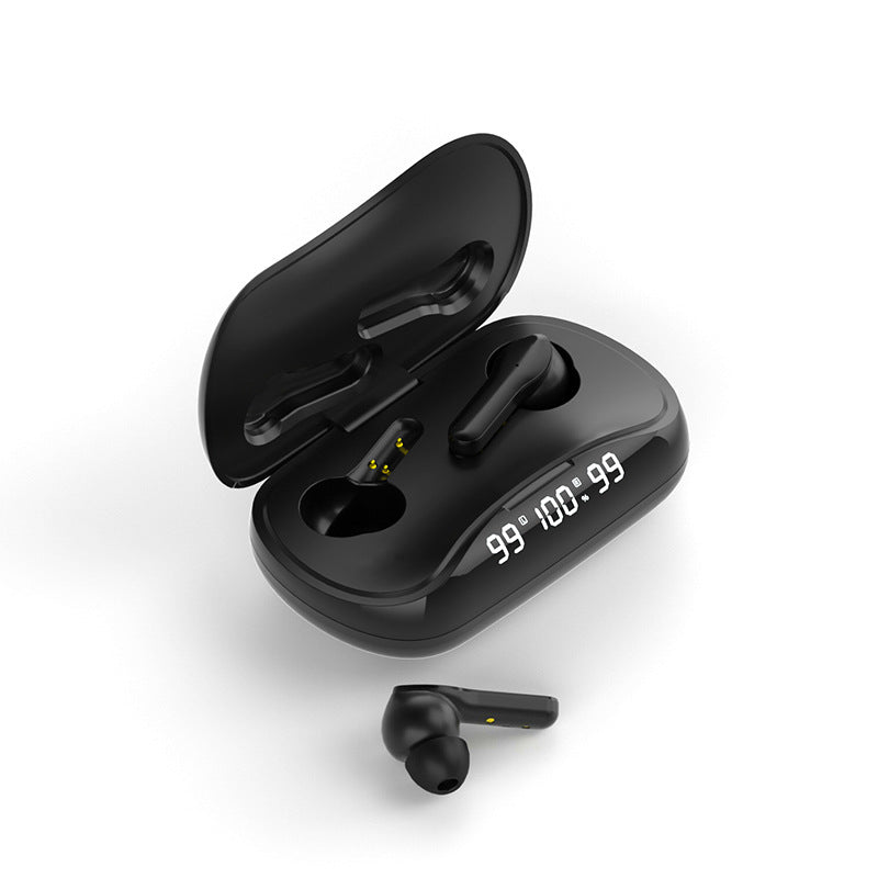 Wireless Bluetooth Headset, Triple Display Large-capacity Charging Compartment