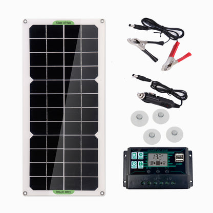 Solar Panel Car Van Caravan Camper Monocrystalline Portable Battery Charger