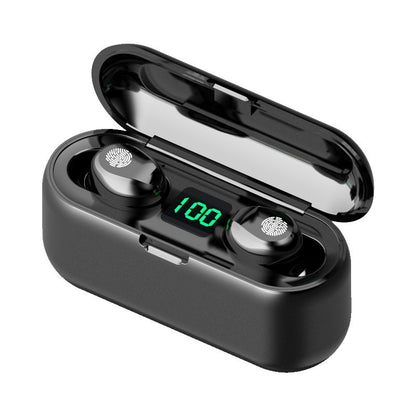 F9 Smiley Digital Sports Mini TWS Bluetooth Headset