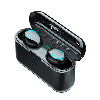 F9 Smiley Digital Sports Mini TWS Bluetooth Headset