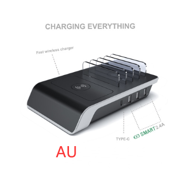 3C 4-port USB mobile phone charging bracket