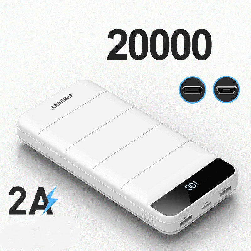 Pinsheng Digital Display Dual USB Power Bank