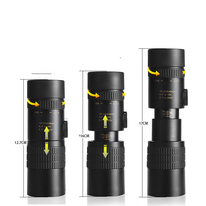 Monocular High-powered High-definition Magnification Mirror