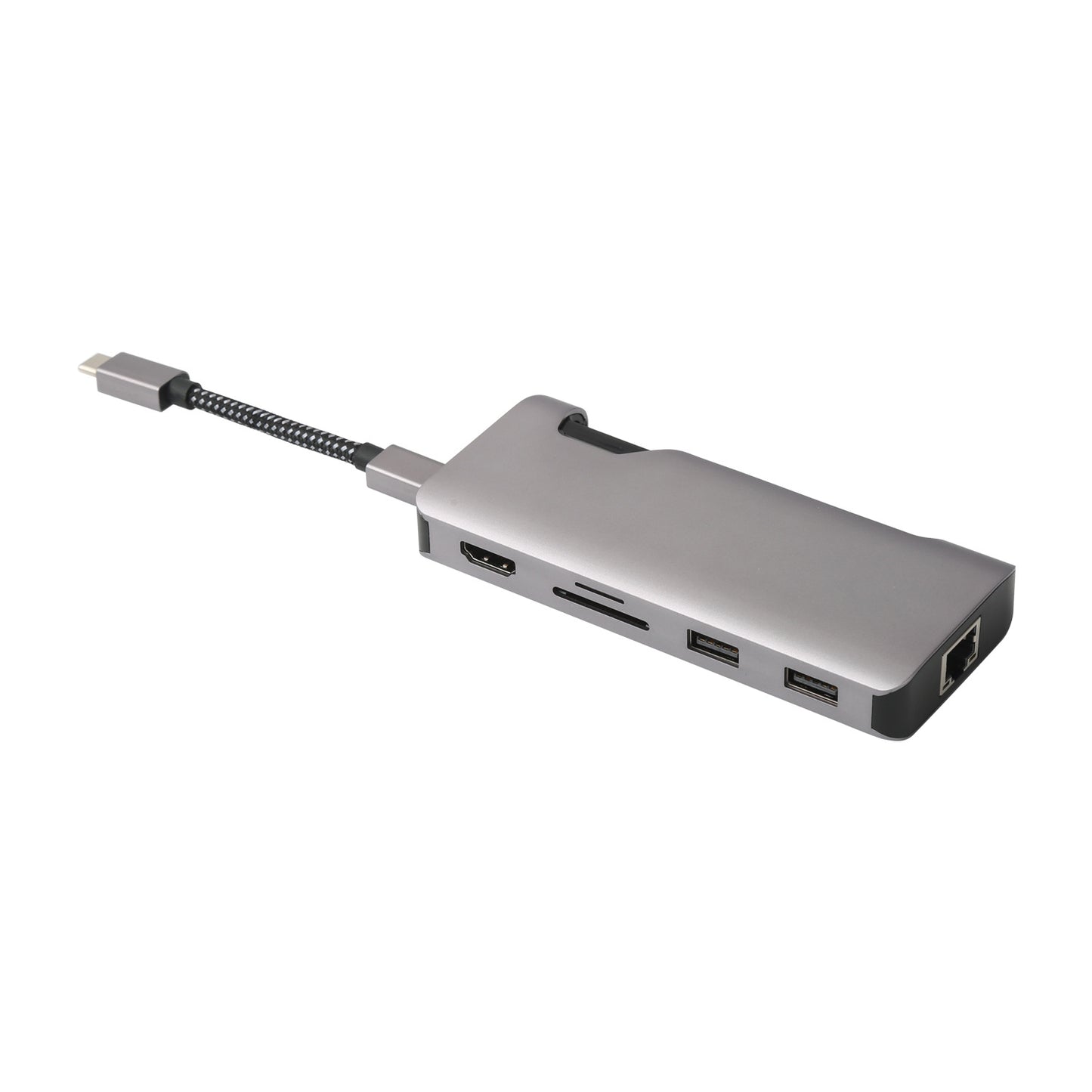 7-in-1 USB-C hub through HDMI output port