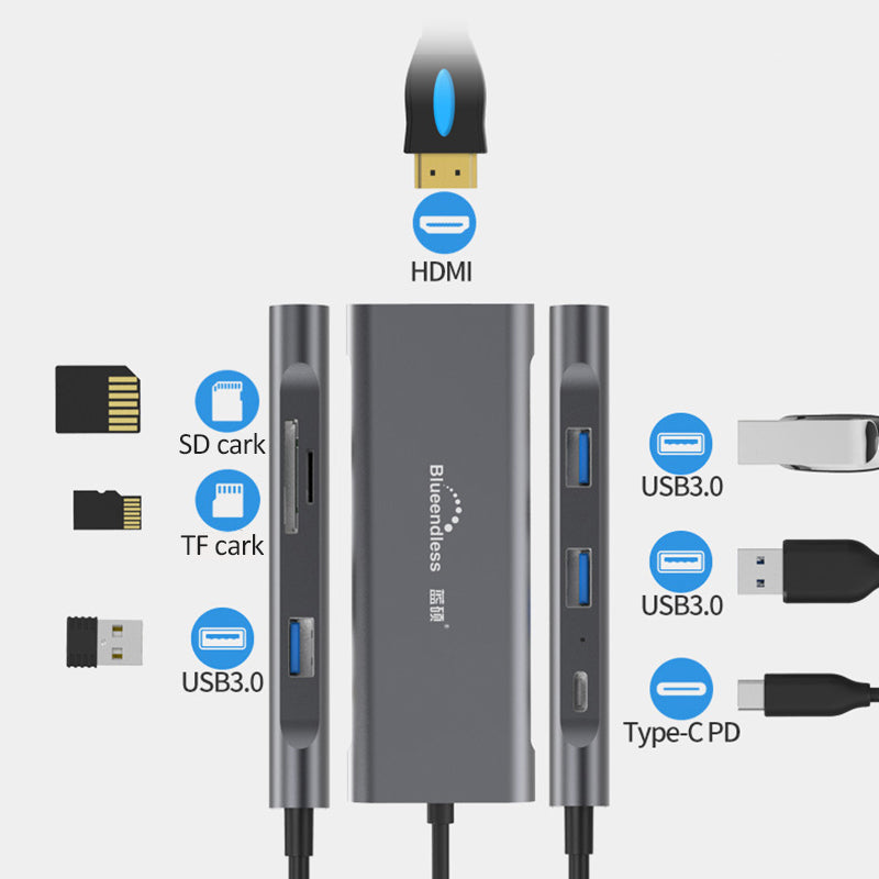 Multi-function type-c converter