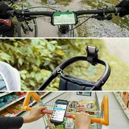Bicycle Motorcycle MTB Bike Handlebar Silicone Mount Holder For Cell Phone GPS