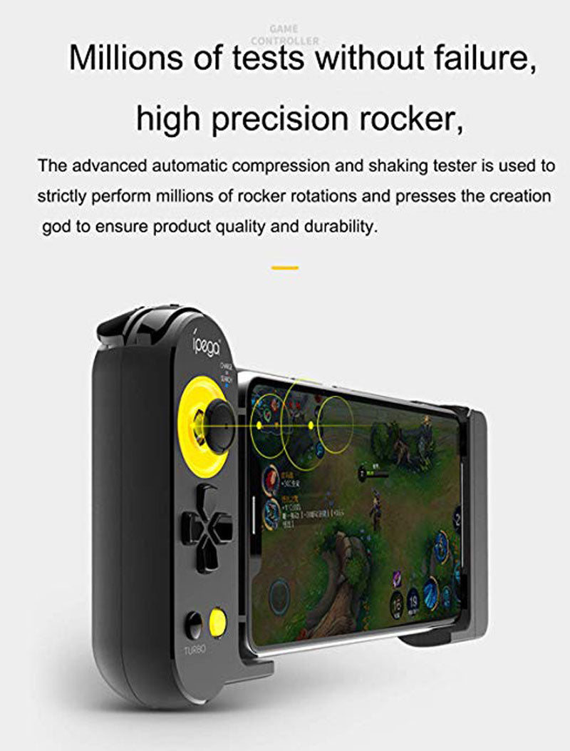 Compatible With Apple, Ipega 9167 PG9167 Wireless 4.0 Mobile Game Handle IOS Android Smartphone Tablet PC Bluetooth Controller